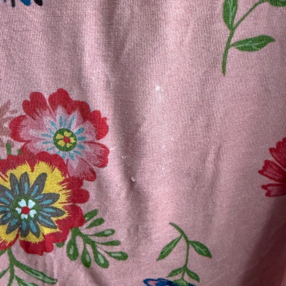 Johnny Was Lakshmi Oversized Cropped T-shirt - Picture 7 of 9
